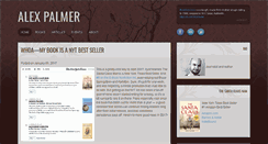 Desktop Screenshot of alexpalmerwrites.com