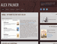 Tablet Screenshot of alexpalmerwrites.com